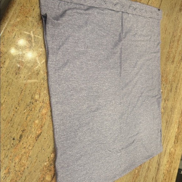 Lululemon purple white yoga wrap scarf shrug